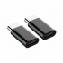 Redlemon Adaptador USB C Macho - Micro USB B Hembra, Negro, 2 Piezas  1
