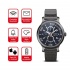 Redlemon Smartwatch Pro W50, Touch, Bluetooth 5.0, Android/iOS, Negro - Resistente a Salpicaduras  2