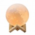 Redlemon Lámpara de Escritorio Luna 3D LED, USB, Multicolor  1