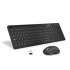 Kit de Teclado y Mouse Redlemon 79765, Inalámbrico, USB, Negro (Español)  2