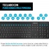 Kit de Teclado y Mouse Redlemon 79765, Inalámbrico, USB, Negro (Español)  5