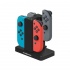 Redlemon Cargador para Nintendo Switch Joy-Con, Negro  1