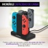 Redlemon Cargador para Nintendo Switch Joy-Con, Negro  4