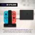 Redlemon Cargador para Nintendo Switch Joy-Con, Negro  5