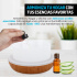 Redlemon Humidificador y Difusor de Aroma 82112, 1 Litro, Madera  3