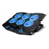 Redlemon Base Enfriadora 81334 para Laptop 17", 6 Ventiladores, Negro