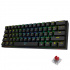 Teclado Gamer Redragon Dragonborn LED RGB 60%, Teclado Mecánico, Redragon Red, Alámbrico, USB, Negro, Español