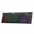 Teclado Gamer Redragon K619-RGB LED RGB, Teclado Mecánico, Redragon Red, Alámbrico, USB, Negro, Español  1