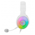 Redragon Audífonos Gamer H350RGB, Alámbrico, 3.5mm, Blanco - Imagen adicional 1