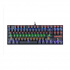 Teclado Gamer Redragon K552-KR LED RGB TKL, Teclado Mecánico, Linear, Alámbrico, USB, Negro, Español