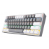 Teclado Gamer Redragon K617 LED RGB 60%, Teclado Mecánico, Redragon Blue, Alámbrico, USB, Multicolor, Inglés