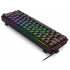 Teclado Gamer Redragon Fizz K617-MP-RGB LED RGB, Teclado Mecánico, Redragon Magnetic, Inalámbrico, USB/RF Inalámbrico/Bluetooth, Negro, Español - Imagen adicional 1