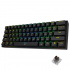 Teclado Gamer Redragon K630RGB-SP LED RGB 60%, Teclado Mecánico, Switch Brown, Alámbrico, USB, Negro, Español