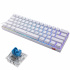 Teclado Gamer Redragon K630 RGB Chroma 60%, Teclado Mecánico, Brown Switch, Alámbrico, Blanco (Inglés)  8