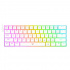 Teclado Gamer Redragon Dragonborn LED RGB 60%, Teclado Mecánico, Linear, Alámbrico, USB, Blanco, Inglés