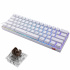 Teclado Gamer Redragon K630 RGB 60%, Teclado Mecánico, Switch Redragon Blue, Alámbrico, Blanco (Ingles) - Imagen adicional 6