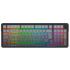 Teclado Gamer Redragon Eisa K686 LED RGB 96%, Teclado Mecánico, Switch Blue, Inalámbrico, USB/Bluetooth, Gris, Español