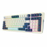 Teclado Gamer Redragon Eisa K686 LED RGB, Teclado Mecánico, Redragon Red, Alámbrico, USB, Blanco, Inglés - Imagen adicional 5