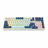 Teclado Gamer Redragon Eisa K686 LED RGB, Teclado Mecánico, Redragon Red, Alámbrico, USB, Blanco, Inglés