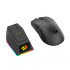 Mouse Gamer Redragon K1NG ULTRA M999, Inalámbrico, Óptico, 45.000DPI, RF Inalámbrico/Bluetooth, Negro