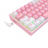 Teclado Gamer Redragon Fizz Pro K616 RGB, Teclado Mecánico, Red Switch, Inalámbrico, RF + Bluetooth, Rosa/Blanco (Inglés)  4
