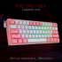 Teclado Gamer Redragon Fizz Pro K616 RGB, Teclado Mecánico, Red Switch, Inalámbrico, RF + Bluetooth, Blanco/Rosa (Inglés)  6