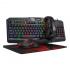 Kit de Teclado y Mouse Redragon S101-BA +Mouse M601+ Audífonos H120 + Mousepad P001, Alámbrico, USB, Negro (Español)  1