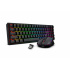 Kit Gamer de Teclado y Mouse Redragon S136, Alámbrico/Inalámbrico, RF Inalámbrico/Bluetooth, Negro, Español