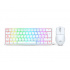 Kit Gamer de Teclado y Mouse Redragon S143W, Alámbrico, USB, Blanco, Español