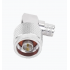 RF Elements Conector Coaxial N Macho - N Macho, 1 Pieza