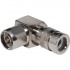 RF Industries Conector N Macho de Compresion, Angulo Recto, para LMR-400/CNT-400, Bronce Blanco  1