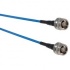 RF Industries Cable Coaxial Clase N Macho - Clase N Macho, 1 Metro, Negro/Azul  1