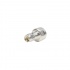 RF Industries Conector Coaxial SMA Macho, Plata  1