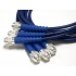 RF Industries Cable Coaxial RG-58A/U, 1.22 Metros, Azul, 3 Piezas  1