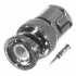 RF Industries Conector Coaxial de Rosca BNC Macho, Plata  1