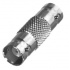 RF Industries Conector Coaxial BNC Macho - BNC Hembra, Níquel  1