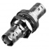 RF Industries Conector Coaxial BNC Hembra, Plata  1