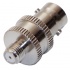 RF Industries Conector Coaxial BNC Hembra - SMA Hembra, Plata  1