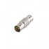 RF Industries Conector Coaxial de Barril BNC Macho - BNC Macho, Plata  1