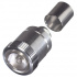 RF Industries Conector Coaxial DIN 7-16 Hembra, Plata  1