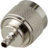 RF Industries Conector Caoxial N Macho, Anillo Plegable, para RG-142/U, Niquel/ Oro/ Teflón  3