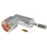 RF Industries Conector Coaxial N Macho, Plata  1