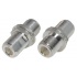 RF Industries Conector Coaxial N Hembra, Plata  1