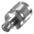 RF Industries Conectores Coaxiales N Macho - BNC Hembra, Plata  1