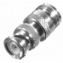 RF Industries Conector Coaxial N Hembra - BNC Macho, Plata  1