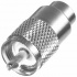 RF Industries Conector Coaxial UHF Macho, Plata  1
