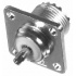 RF Industries Conector Coaxial UHF Hembra, Plata