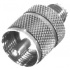 RF Industries Conector Coaxial UHF Macho - Mini-UHF Hembra, Plata  1