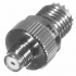 RF Industries Conector Coaxial Mini UHF Hembra - SMA Hembra, Plata  1