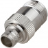 RF Industries Conector Coaxial de Anillo Plegable TNC Hembra, Oro  2